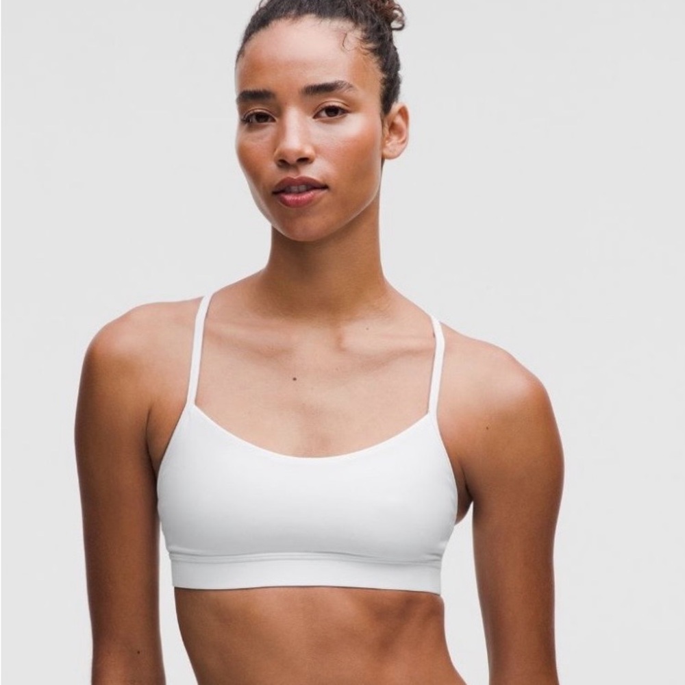 Lululemon Flow Y Bra Nulu | White